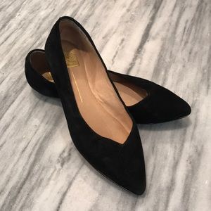 Dolce Vita Black Suede Flats